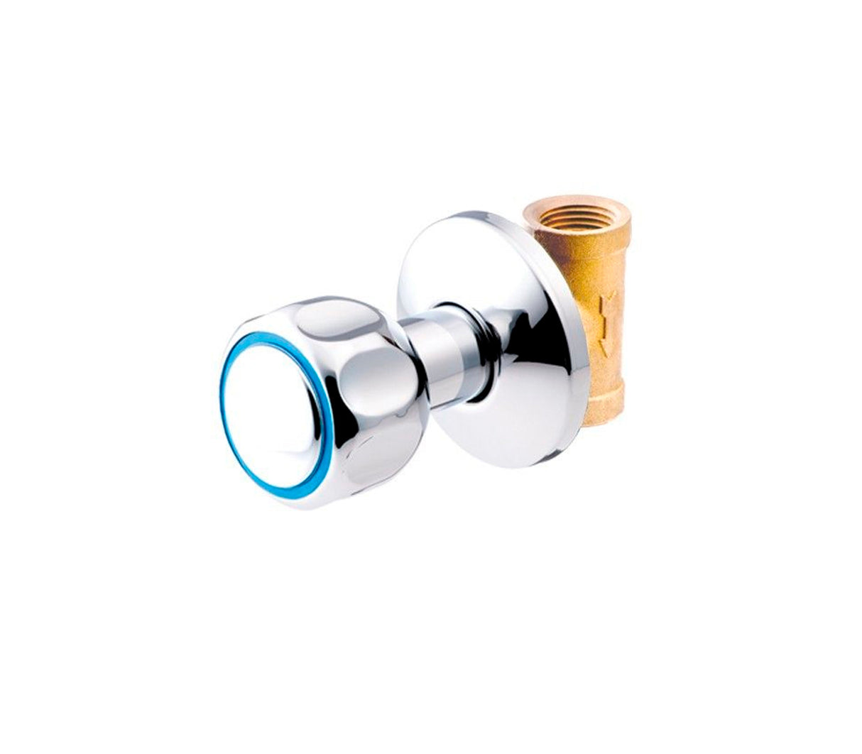 Llave de ducha individual 1/2" Pomo FP