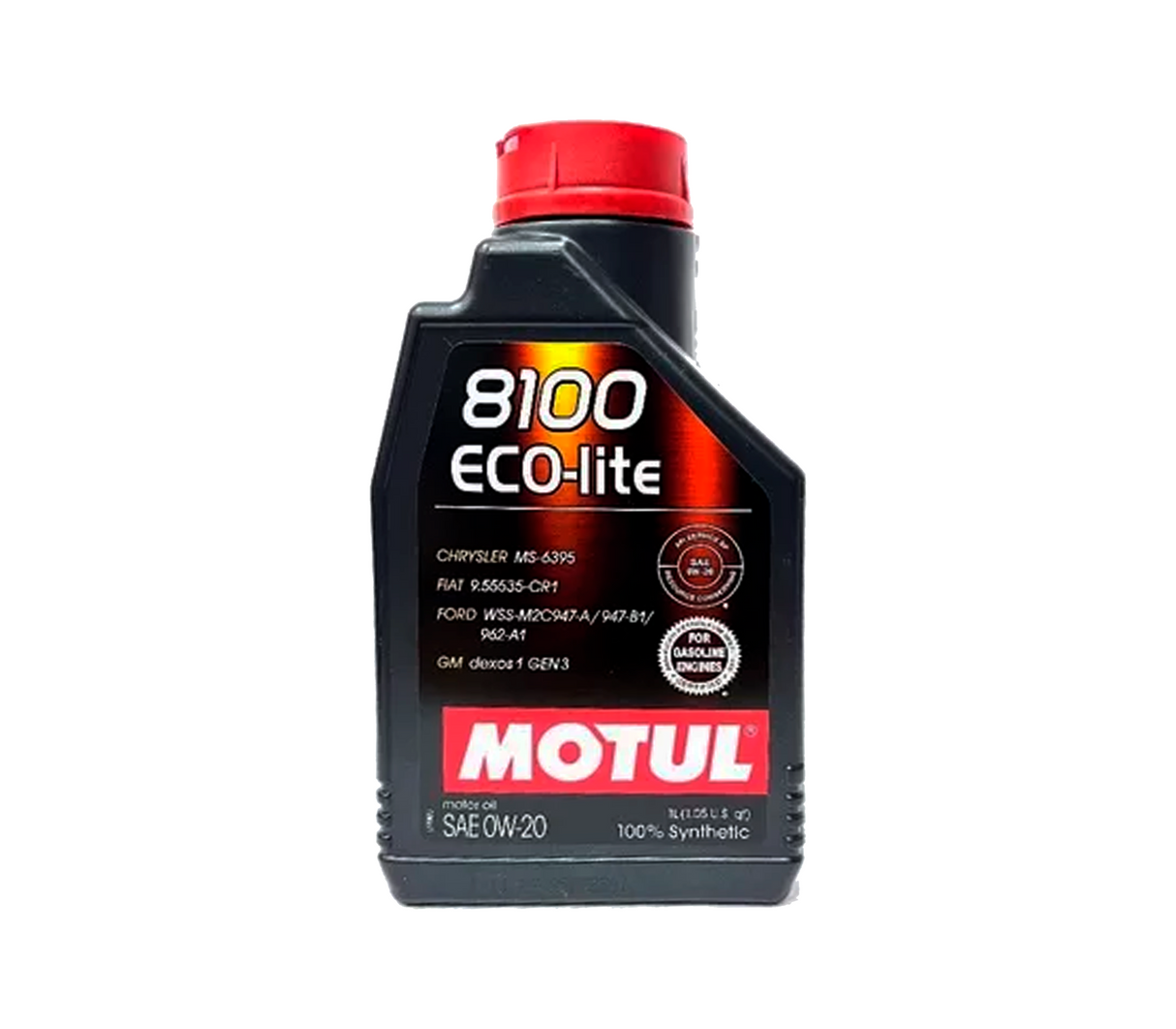 Lubricante 8100 Eco-Lite 1l Sae 0W-20 Motul