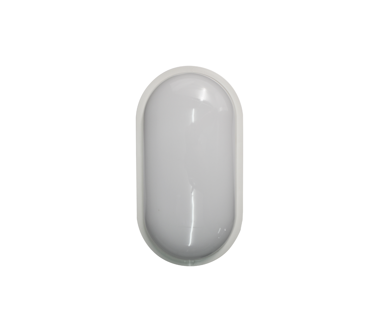 Lampara Ovalada Decorativa Led de pared a prueba de humedad 20w blanco Mo Import