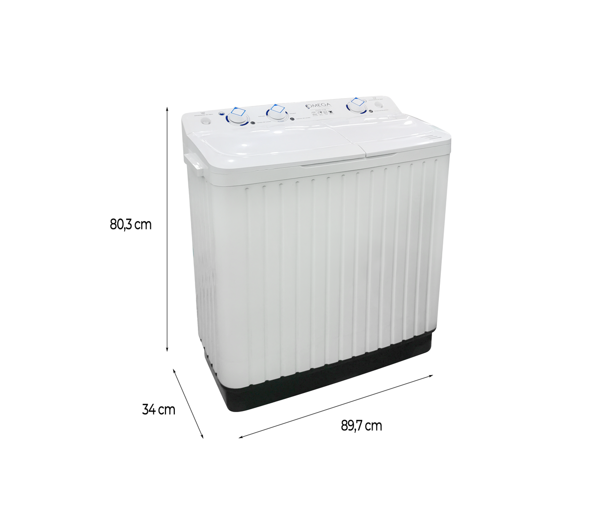 Lavadora doble tina 7 kilos OWS-7TB Omega Electronics