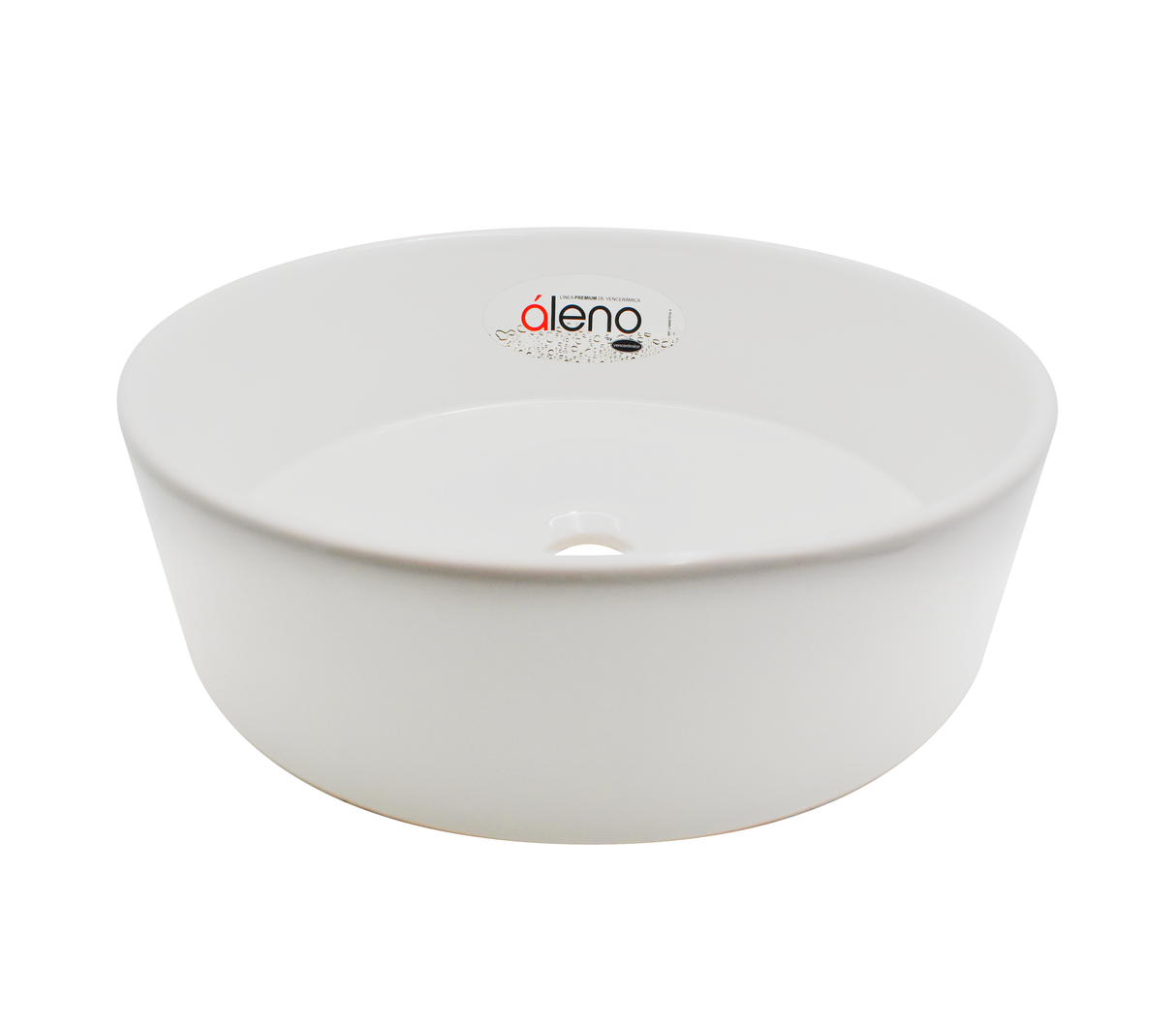 Lavamanos Fionia para sobreponer línea premium modelo 5678 blanco glaciar Vencerámica