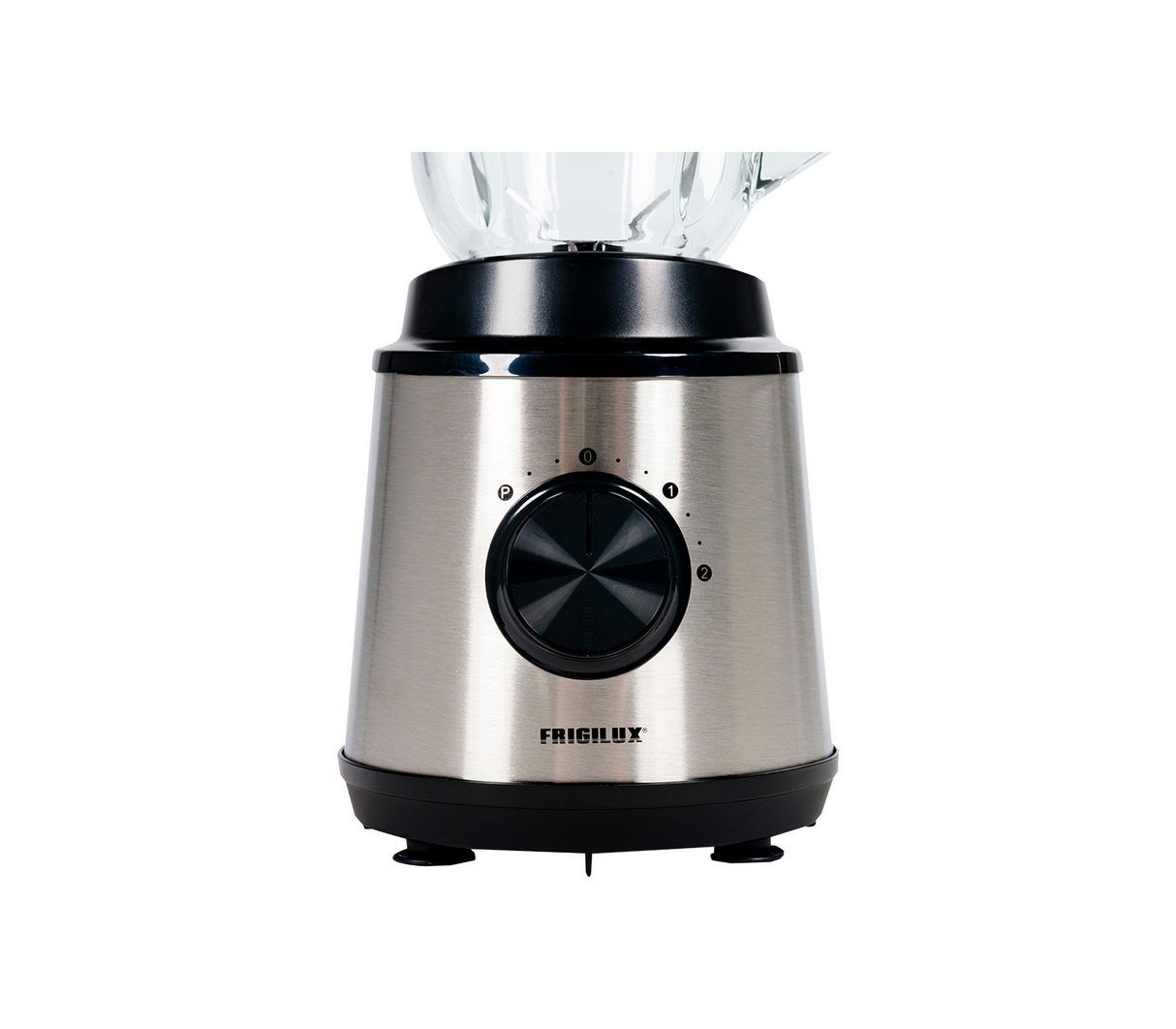Licuadora 2 velocidades vaso de vidrio 1.5 litros 350W negro Frigilux