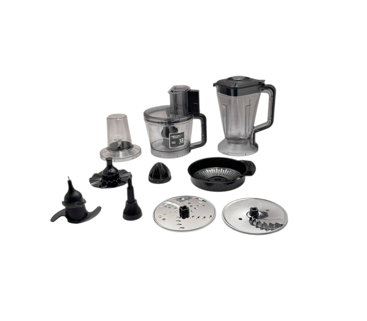 Licuadora blendor max negro/acero Vetrux
