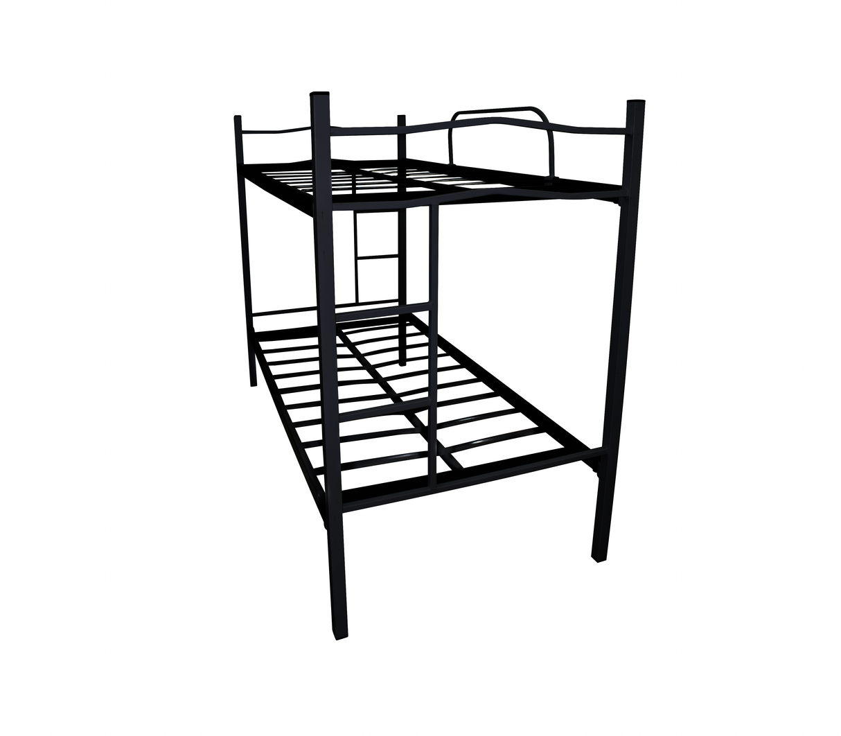 Litera individual (100cm x 190cm) sencilla de metal Rutel