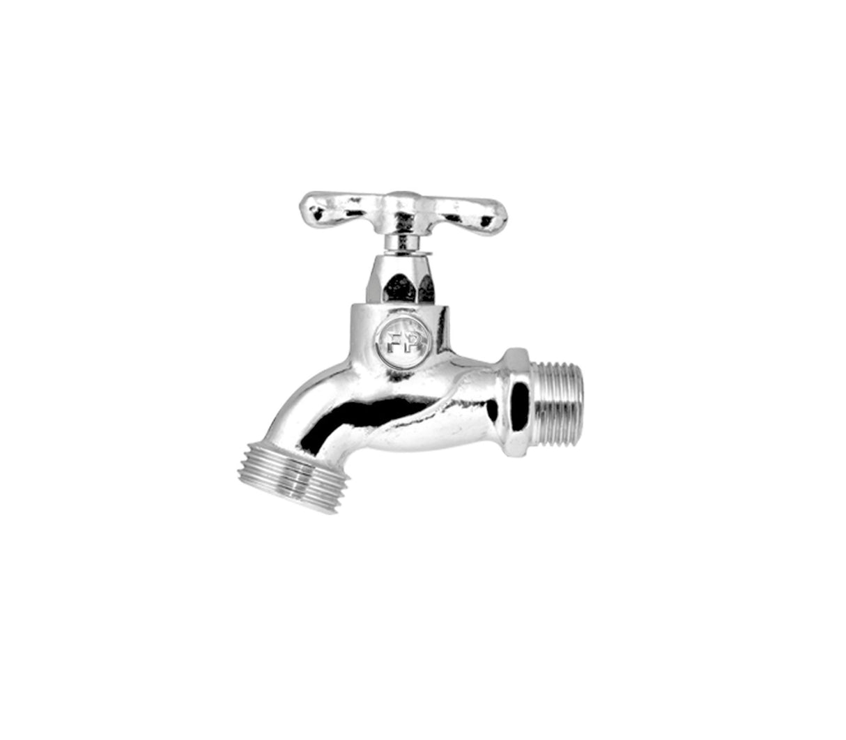 Llave chorro de manguera cromado 1/2" FP