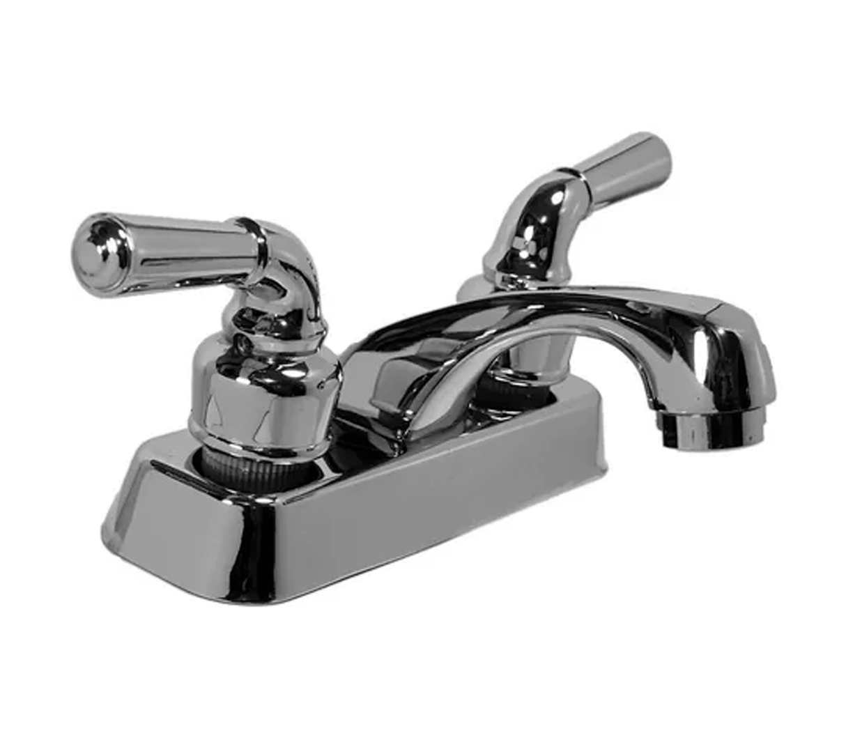 Llave de lavamanos 4" cromada Caribe Faguax