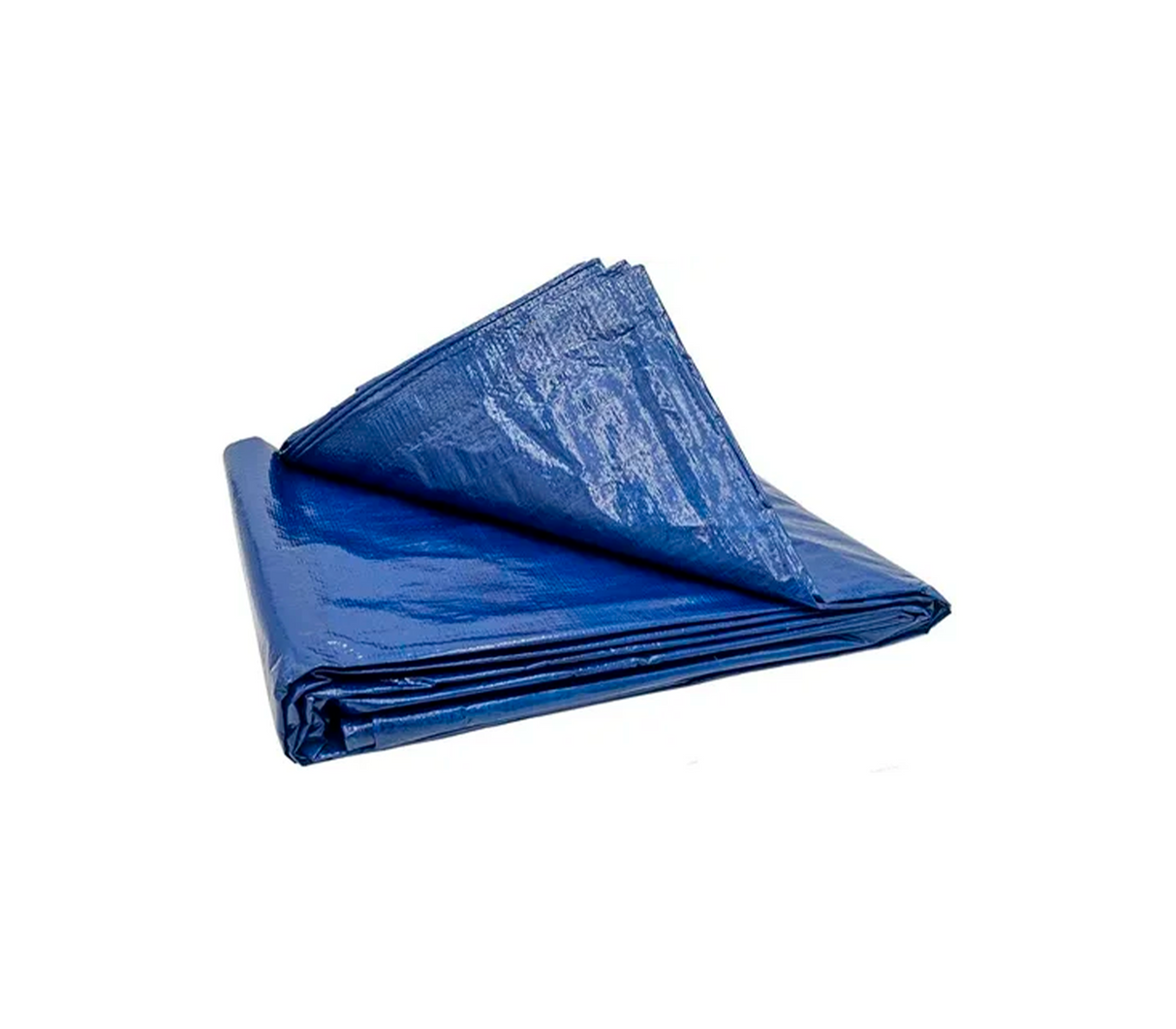 Lona plástica encerado reforzado 4.8x6m azul Isonic