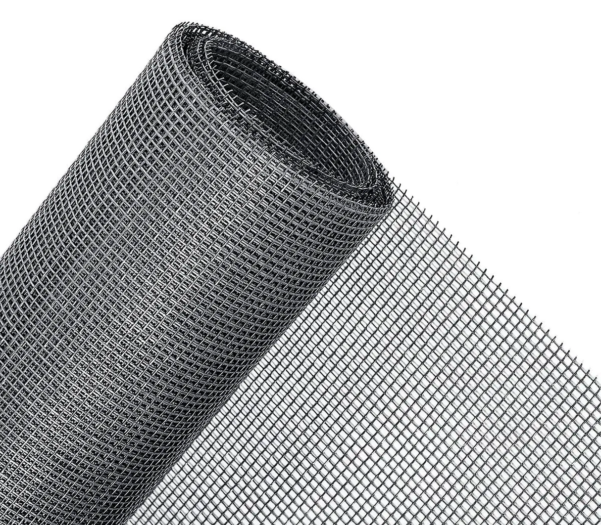 Malla mosquitera de fibra de vidrio 1.20 x 30 metros gris Trical