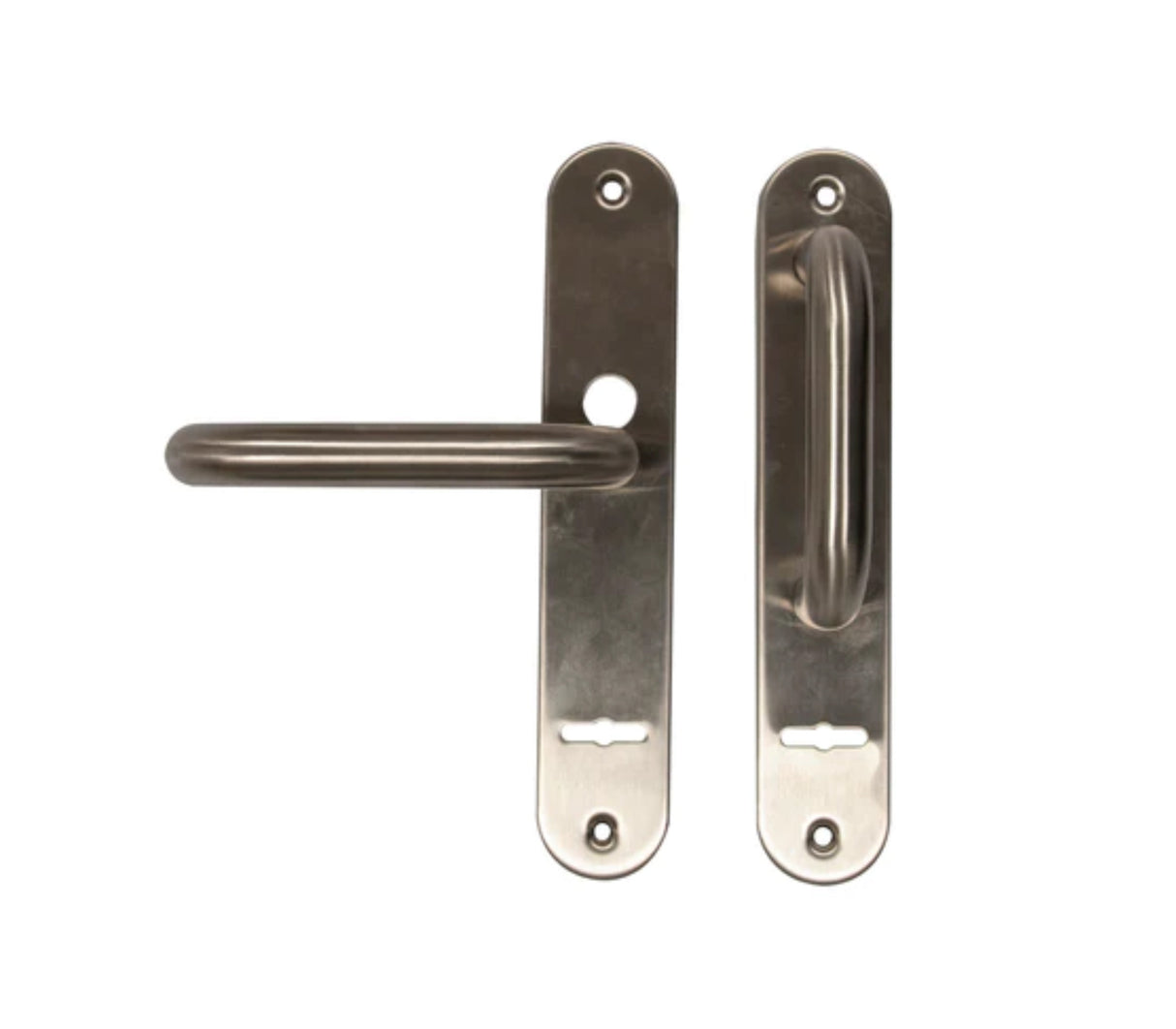 Manilla inoxidable vl3481 fija o móvil plateada caja Visalock