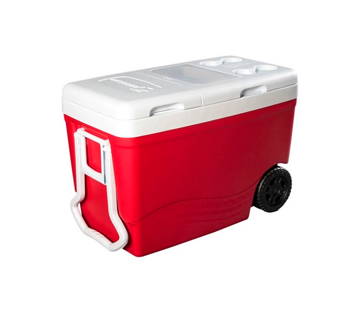 Cava ice roller by split 58 qts (55 litros) rojo Decocar