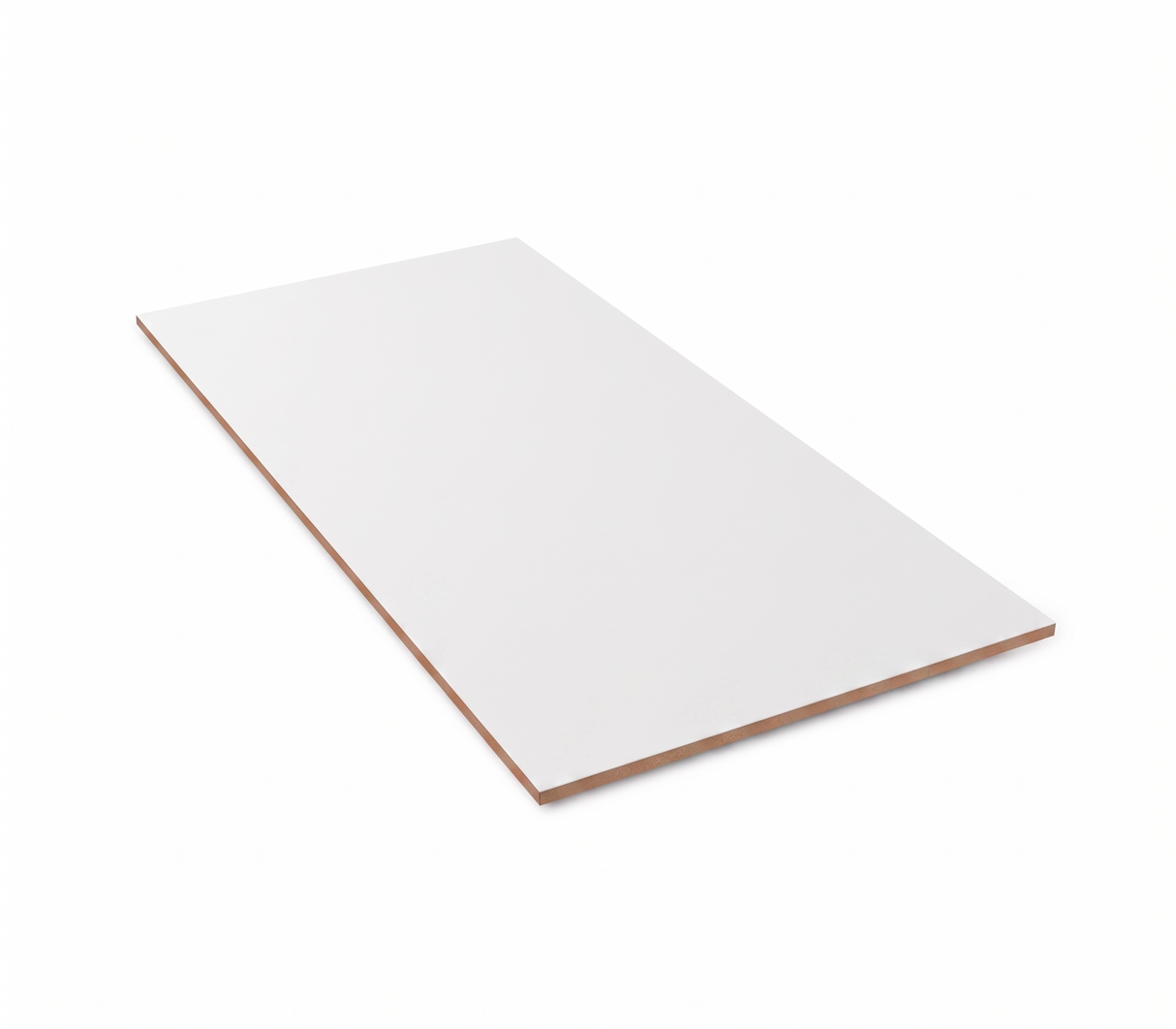 Lámina de melamina MDF 15mm 1,22x2,44m glacial white mate Powerfik