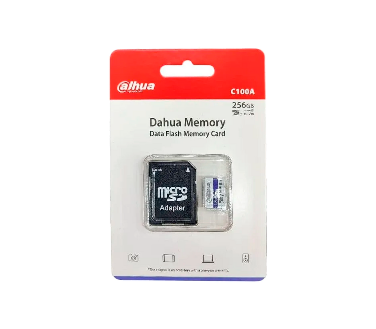 Memoria micro sd 256gb + adaptador Dahua
