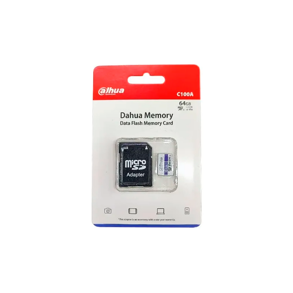 Memoria Micro Sd 64gb + Adaptador Dahua