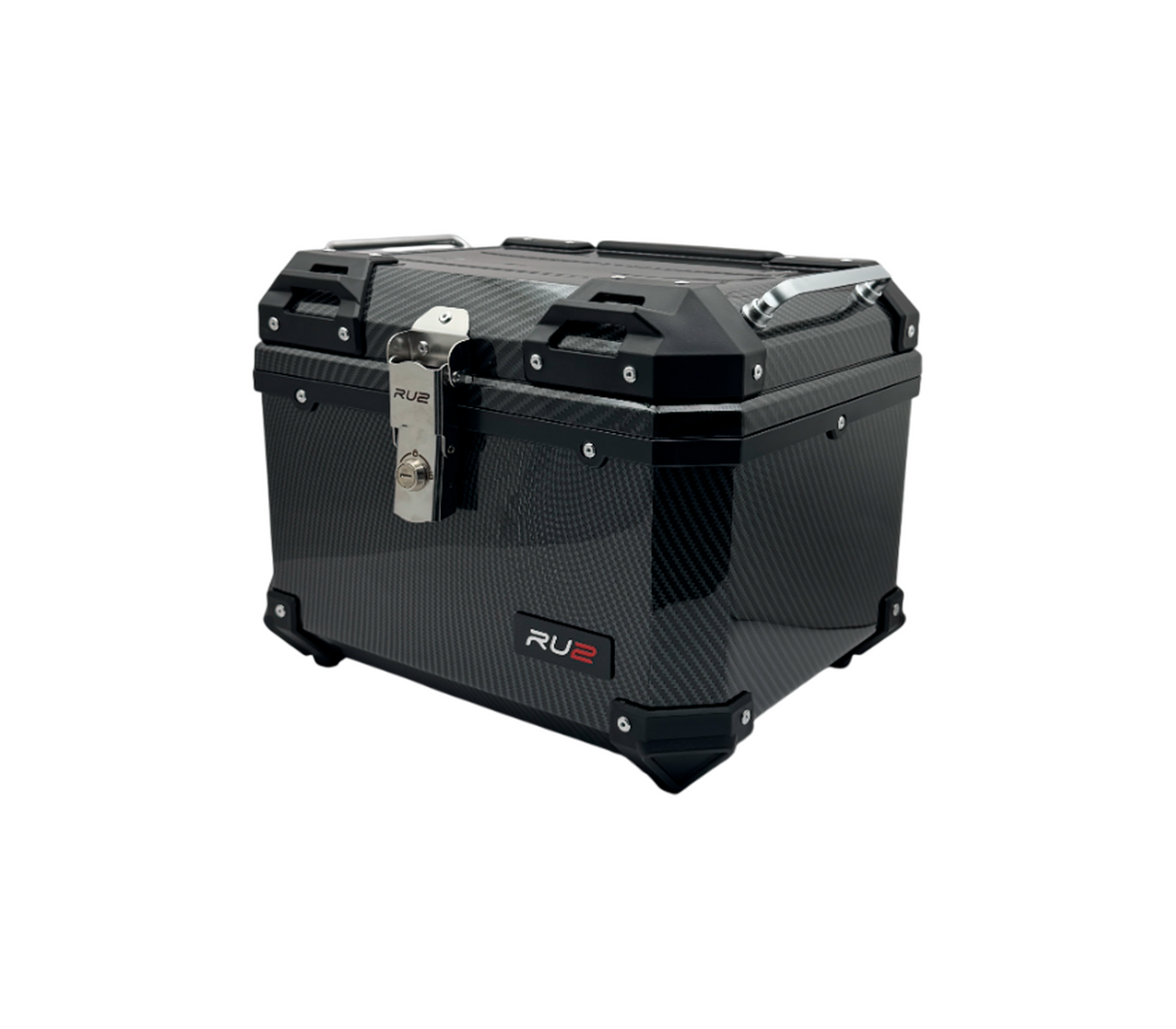 Maleta con respaldo 45l cuadrada carbono RU2