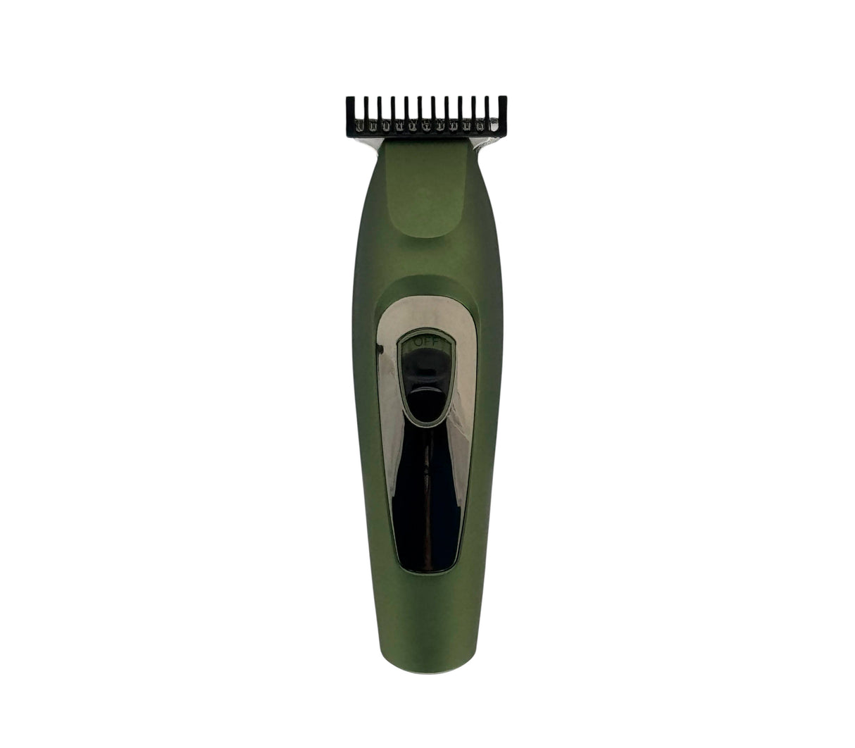 Máquina de afeitar inalámbrica verde RAF