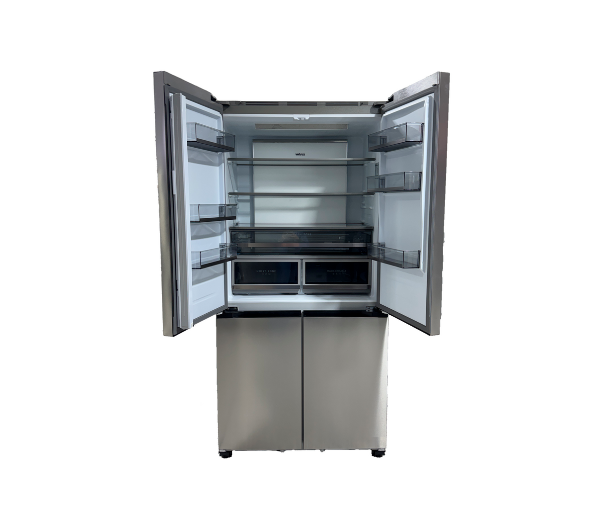 Nevera French Door sin escarcha 18.7 pies acero inoxidable Vetrux