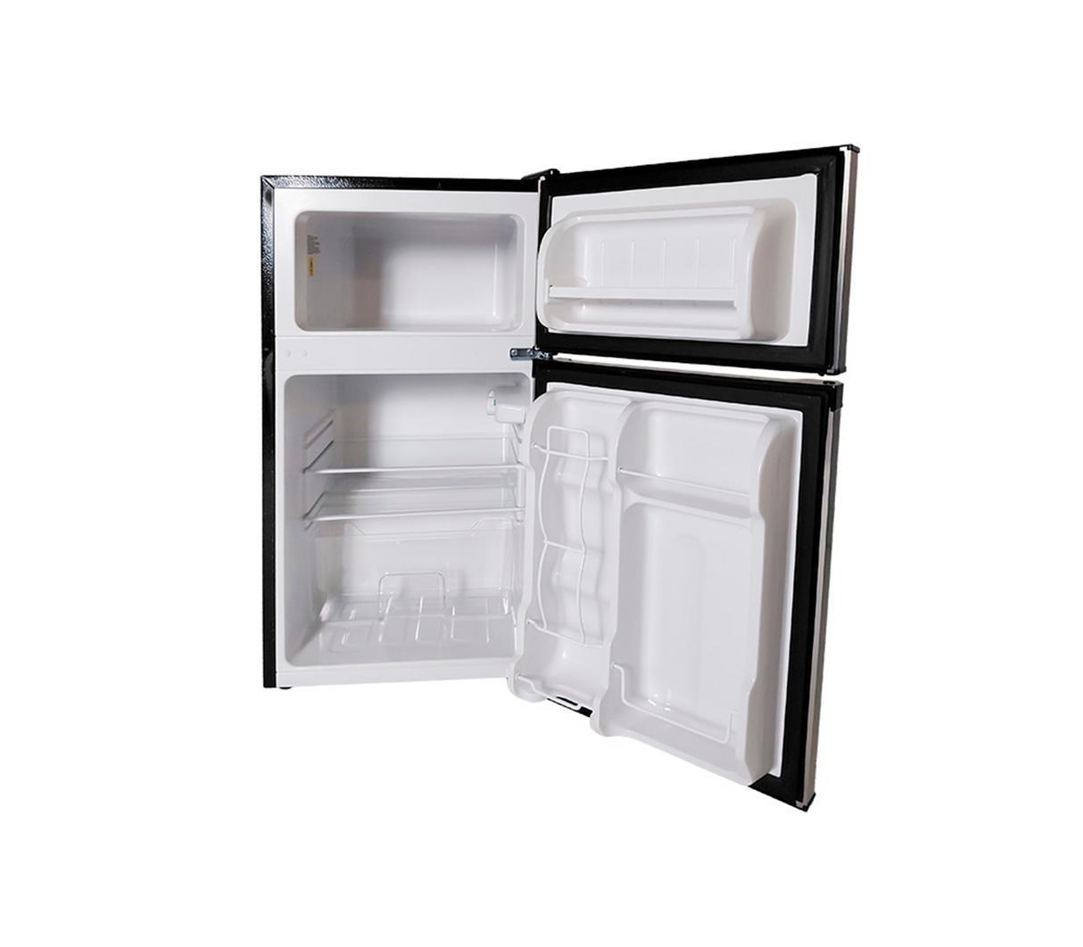 Nevera ejecutiva Top Mount 3.14 pies semi escarcha gris Newkool