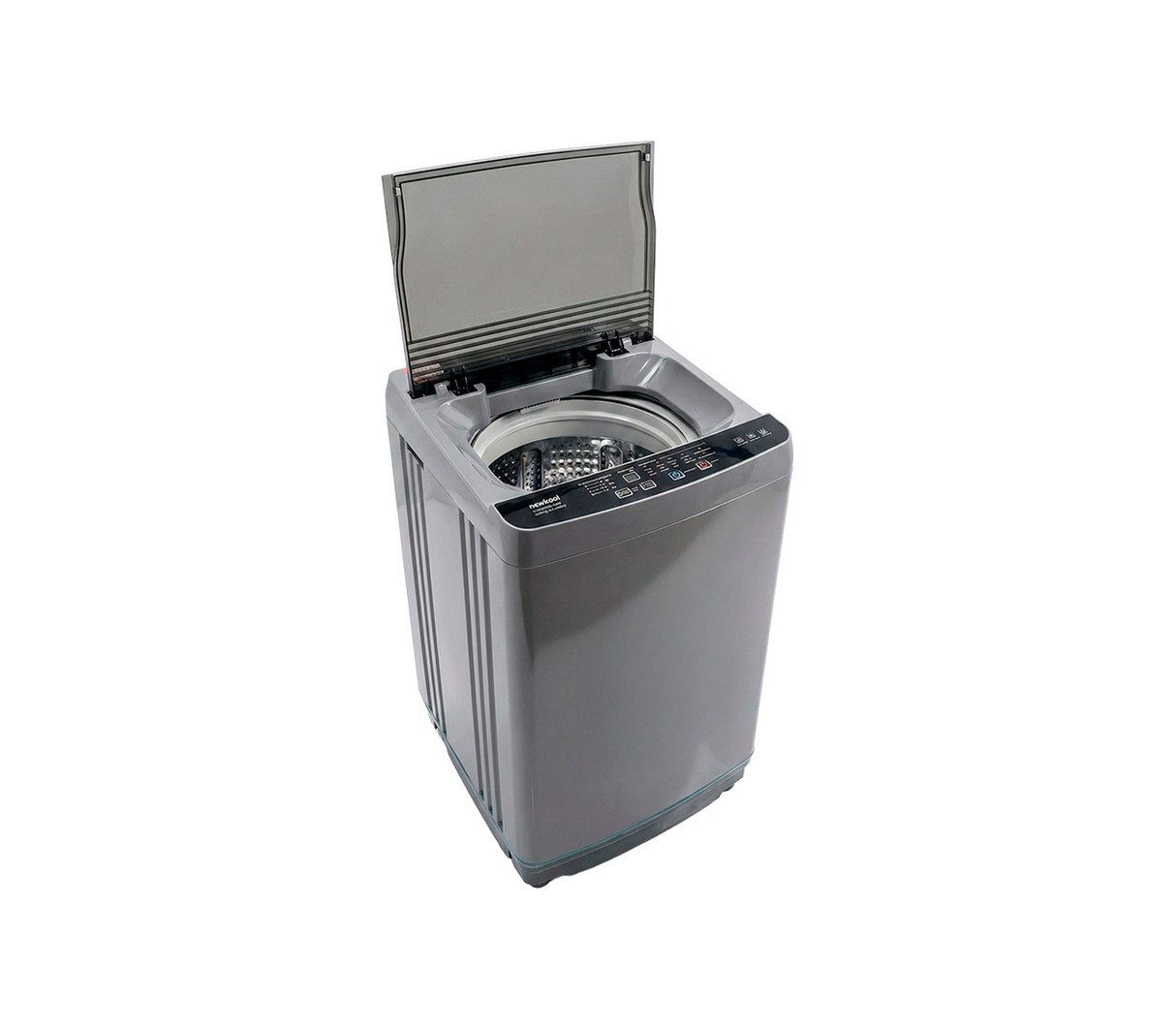 Lavadora automática 11 kg gris Newkool