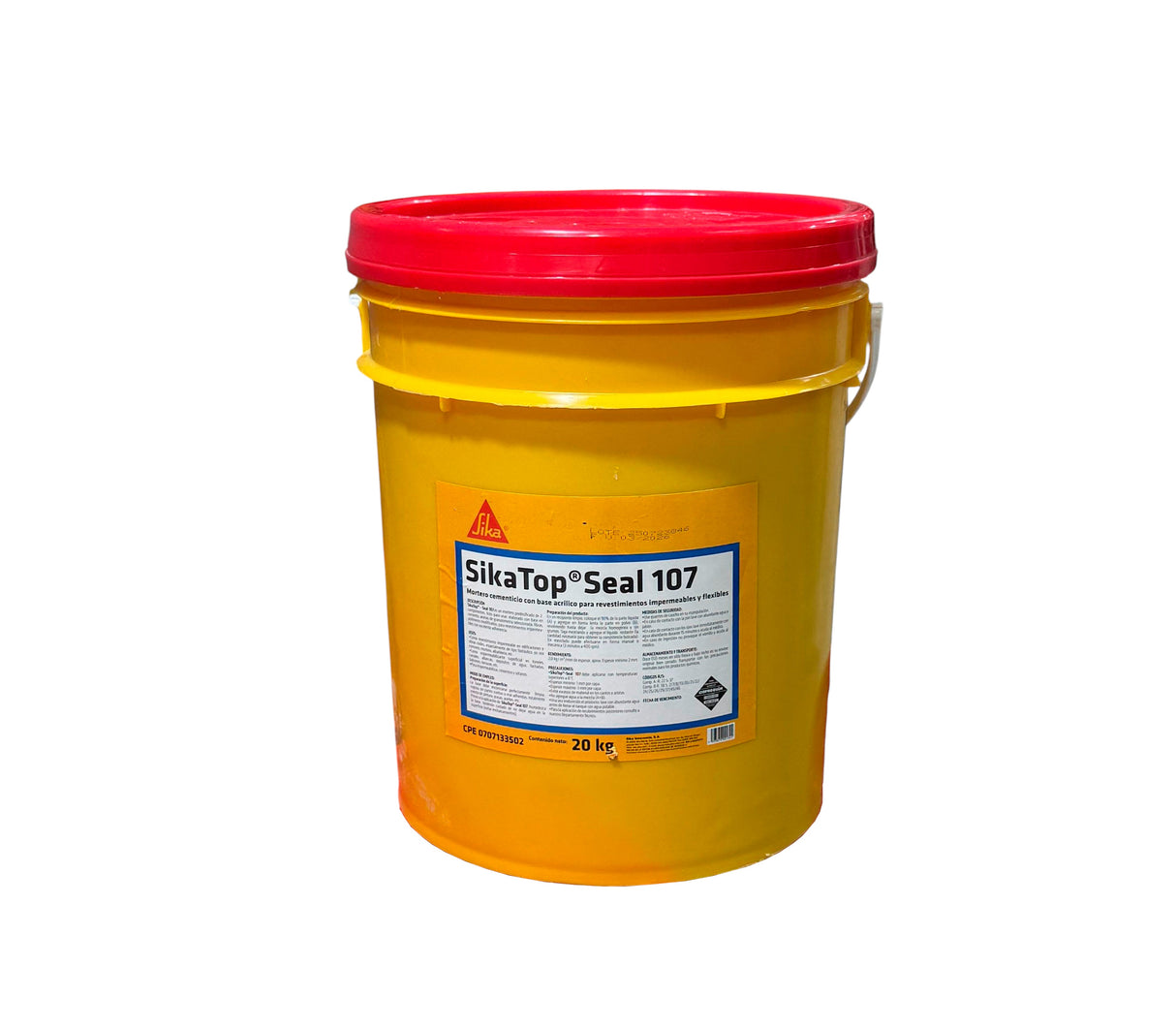Mortero cementicio con base acrílico impermeabilizante 20kg Sika