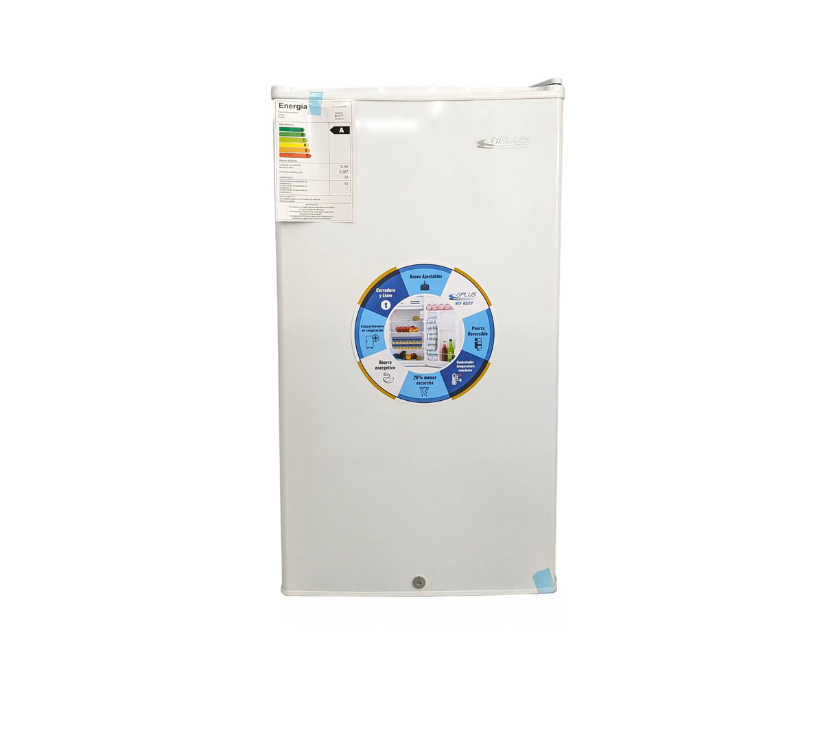 Nevera ejecutiva Single Door con escarcha 93 Litros blanco Gplus