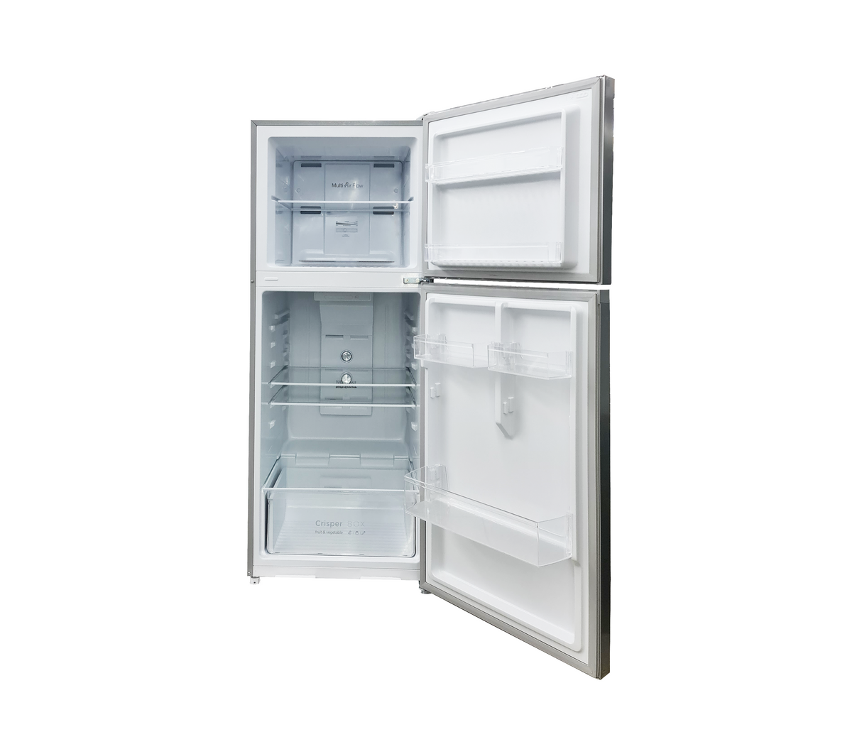 Nevera top mount 10' plateada s/e Bottom Mount