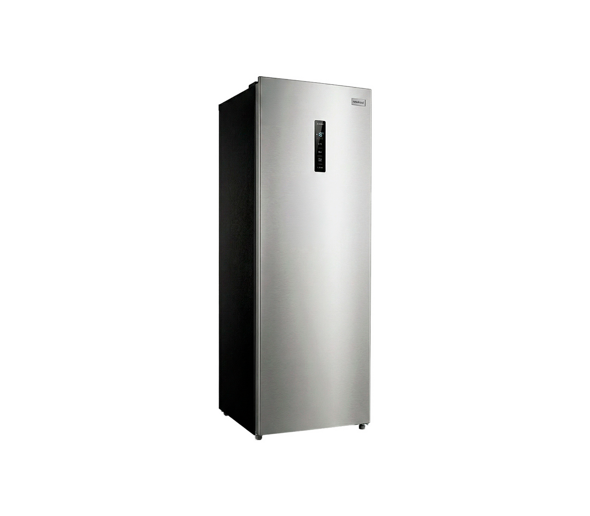 Congelador Vertical Dual-Refrigerador S/Escarcha 1 Puerta Gris Newkool