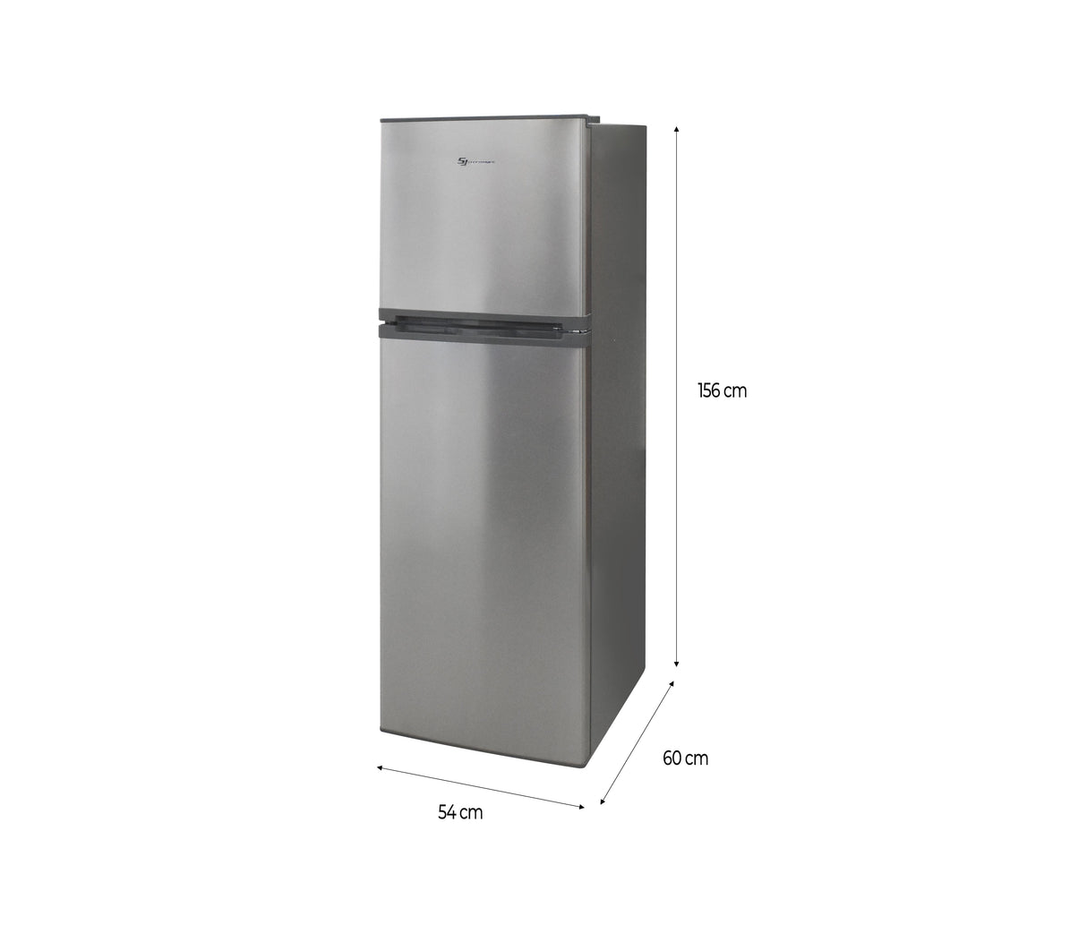 Nevera Top Mount sin escarcha 8.7 pies acero Sj Electronics