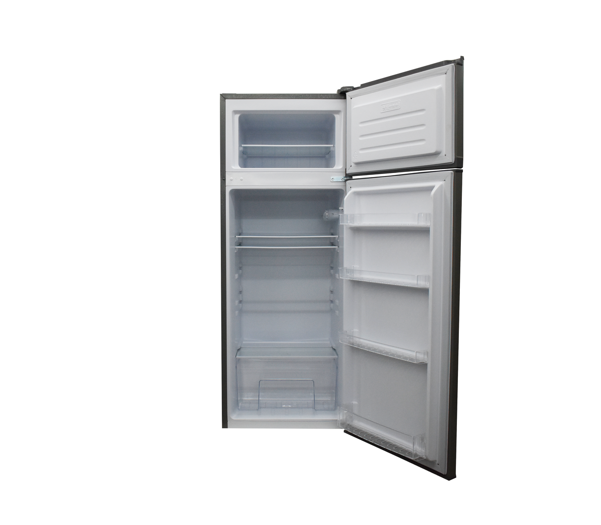 Nevera Top Mount semi escarcha 208 litros silver SJ Electronics