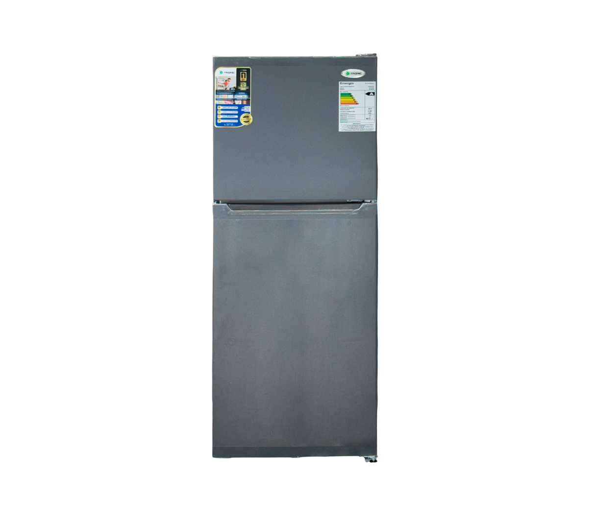 Nevera Top Mount sin escarcha 7 pies gris Gtronic