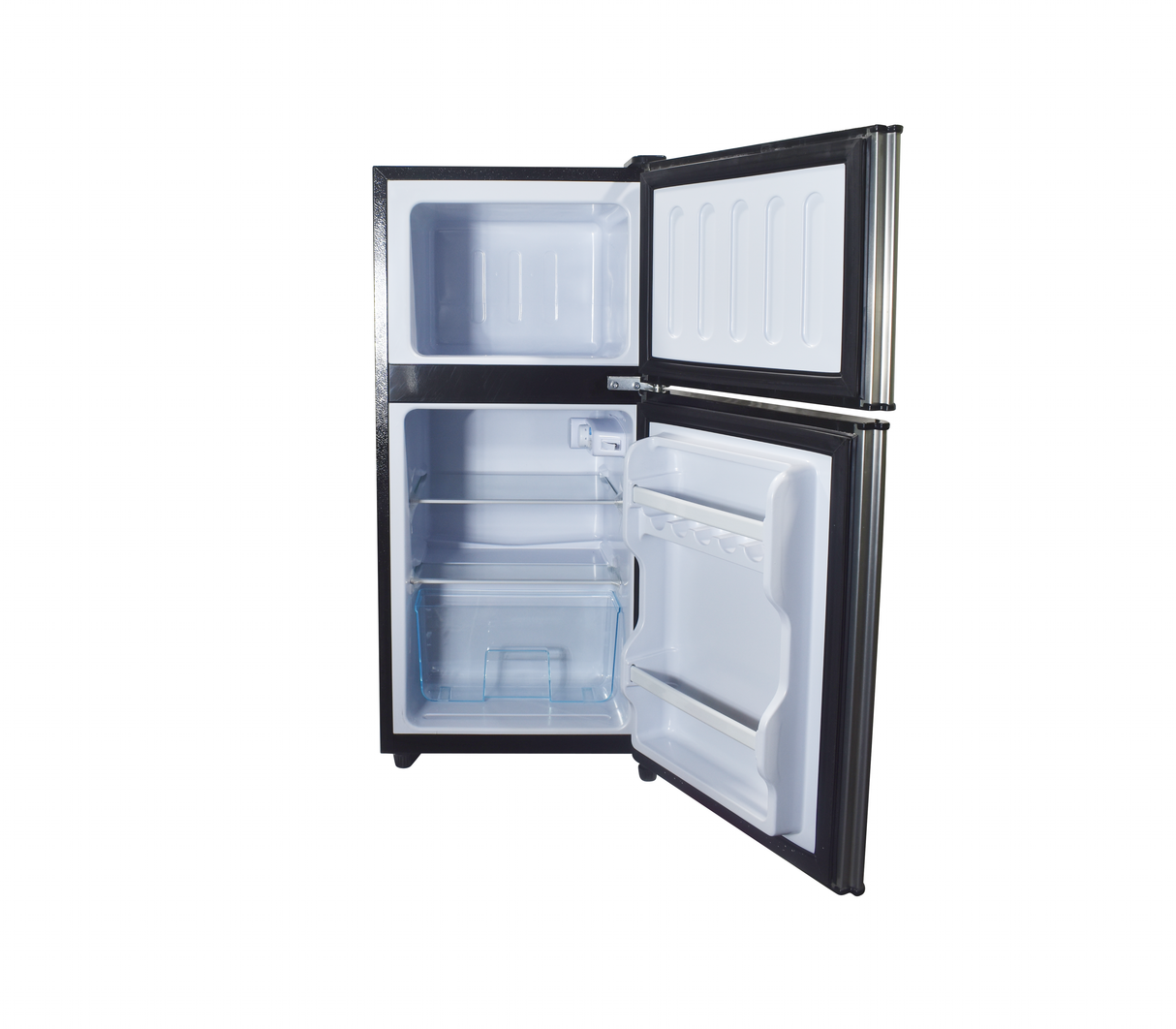 Nevera ejecutiva Top Mount semi escarcha 86 litros silver Sj Electronics