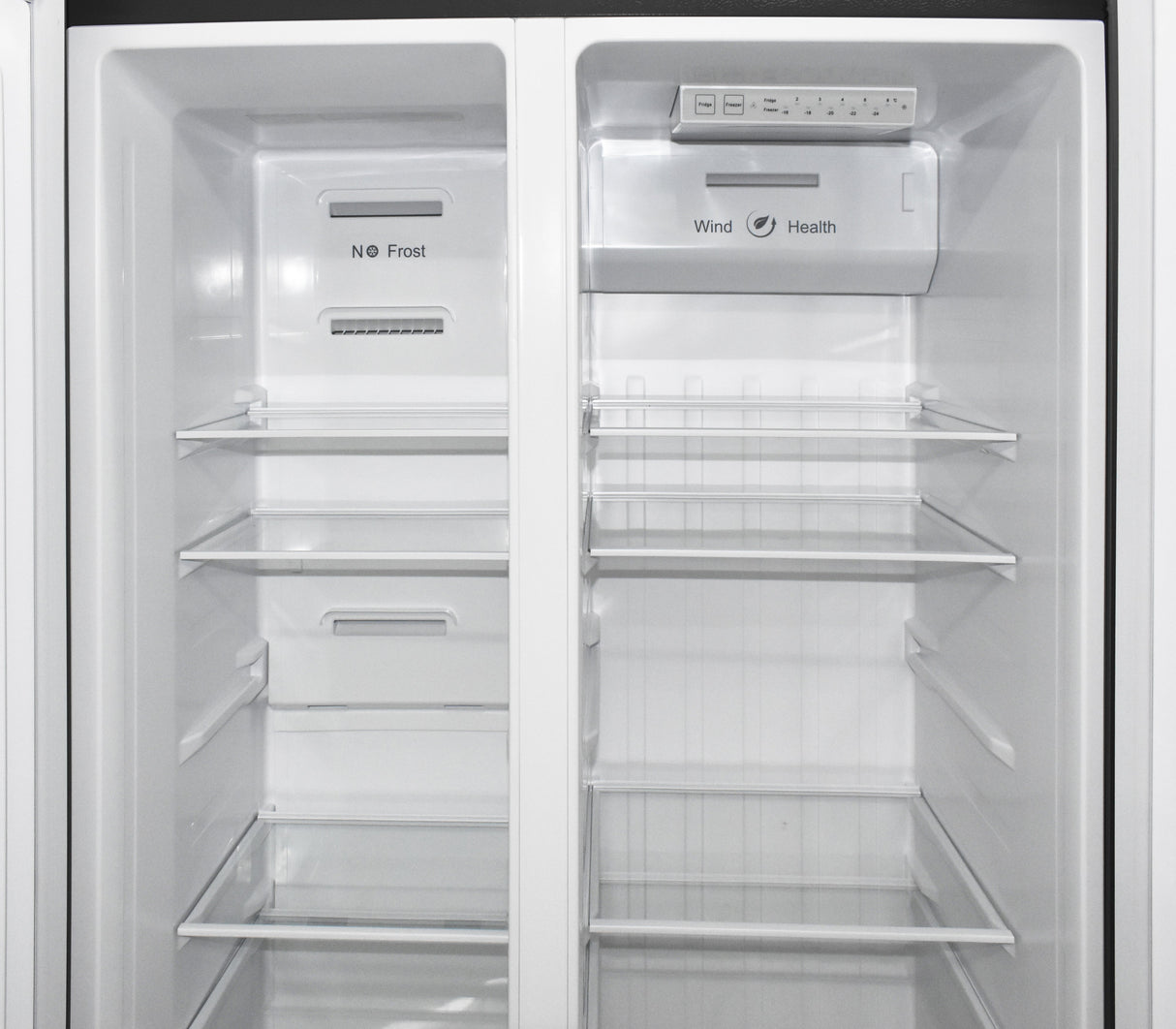 Nevera side by side 420LTS SJ-400SD acero negro Sj Electronics