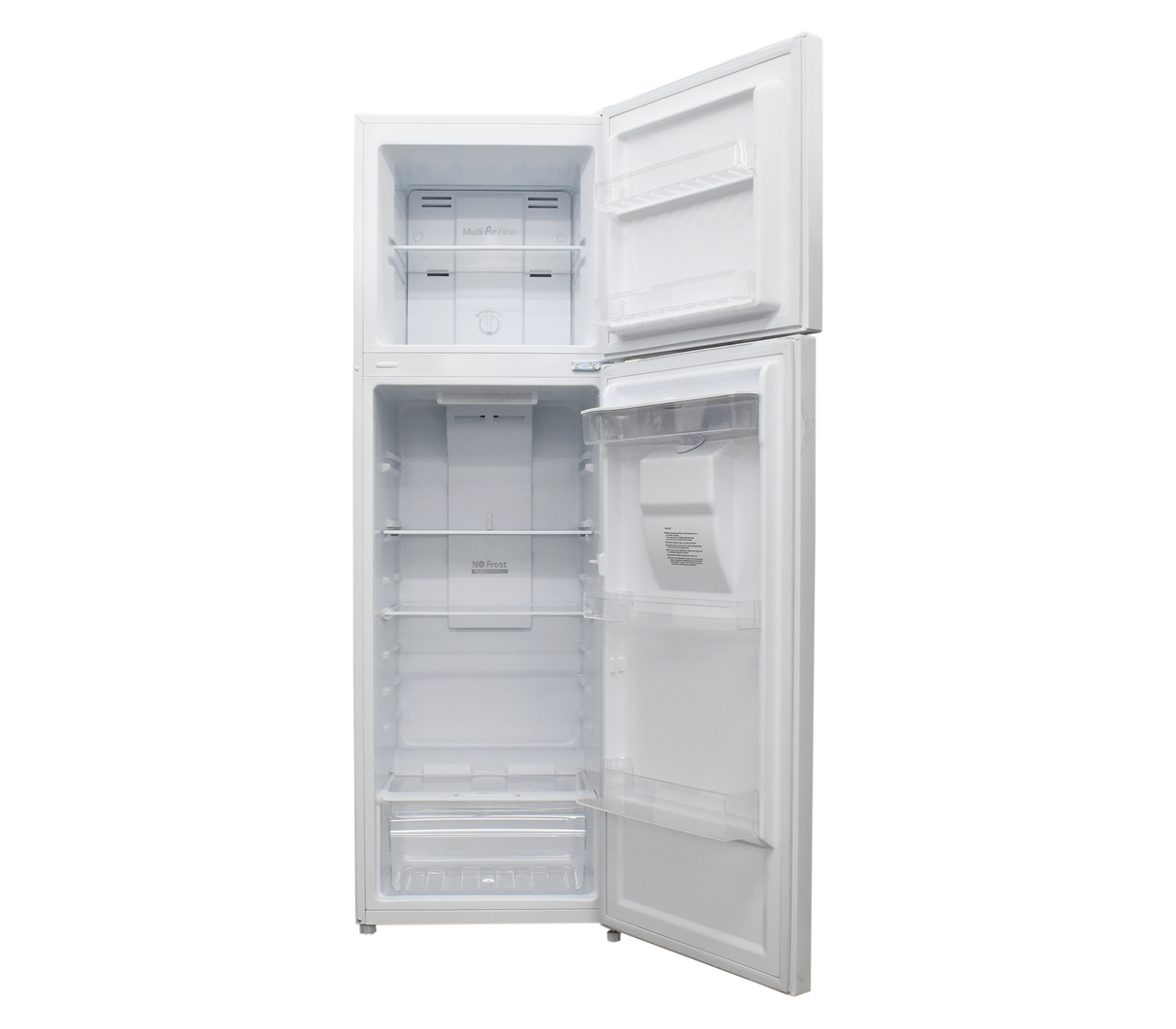 Nevera top mount 10 pies sin escarcha 110v con disp blanco Gplus