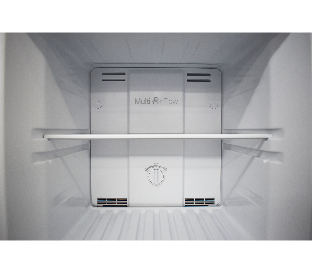 Nevera Top Mount sin escarcha 10 pies con dispensador blanco Gplus