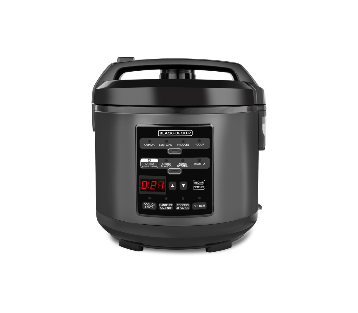 Olla multifuncional digital 3 litros negro Black & Decker