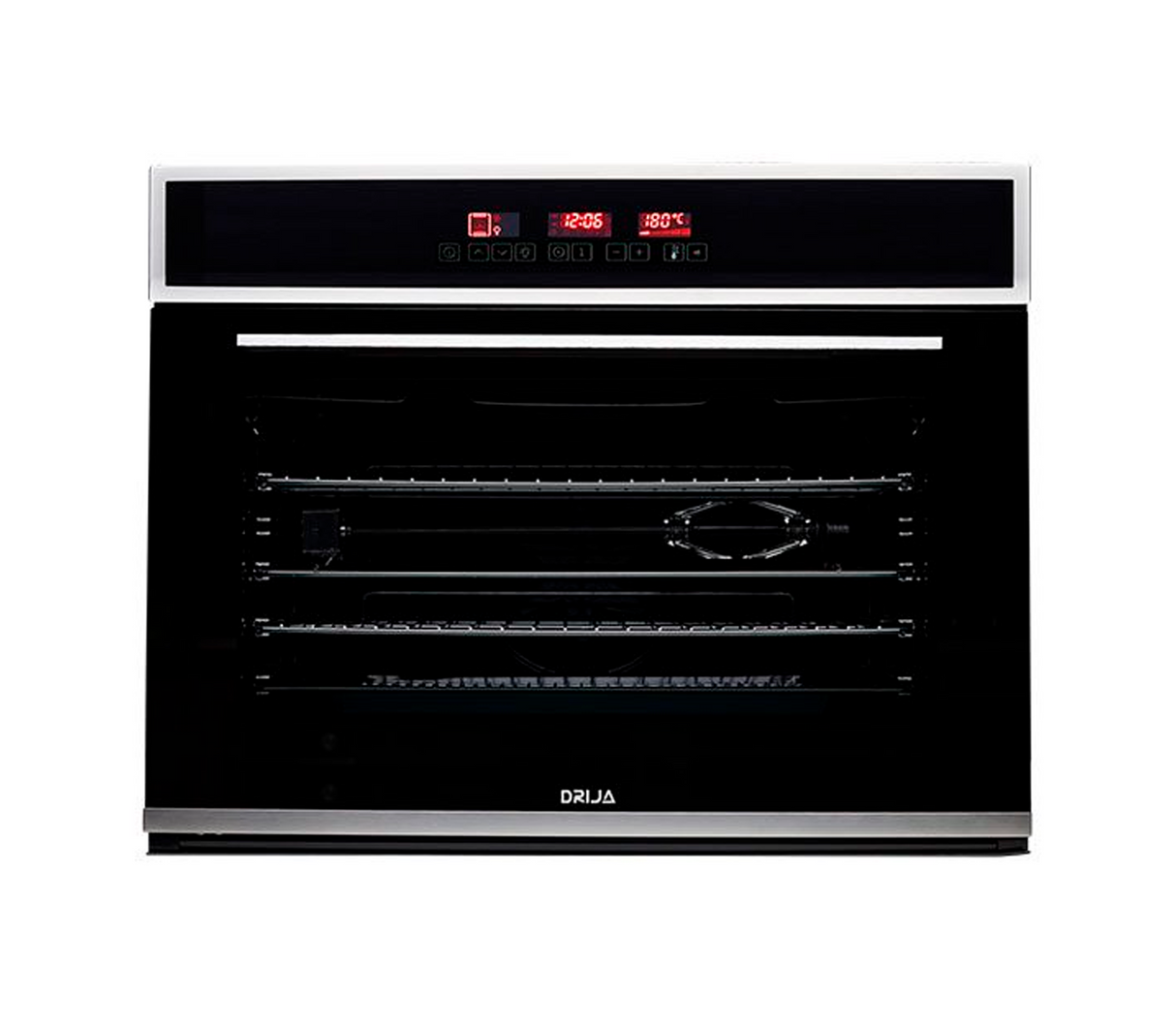 Horno para empotrar eléctrico 76cm (30") pacific 220-240V acero Drija