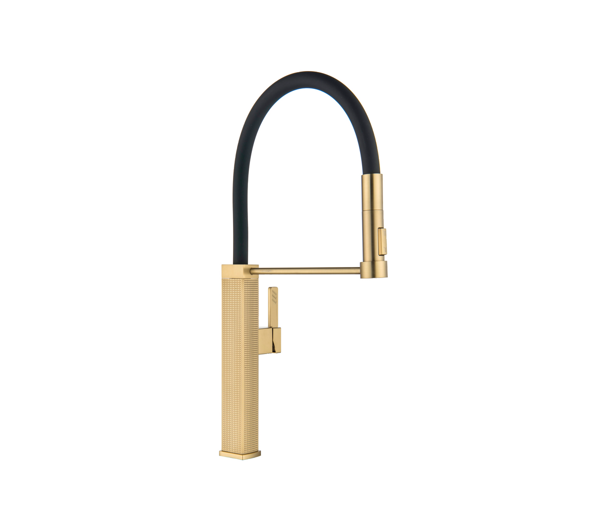 Grifo extraíble con 2 funciones p/fregadero Pisa Gold Drija