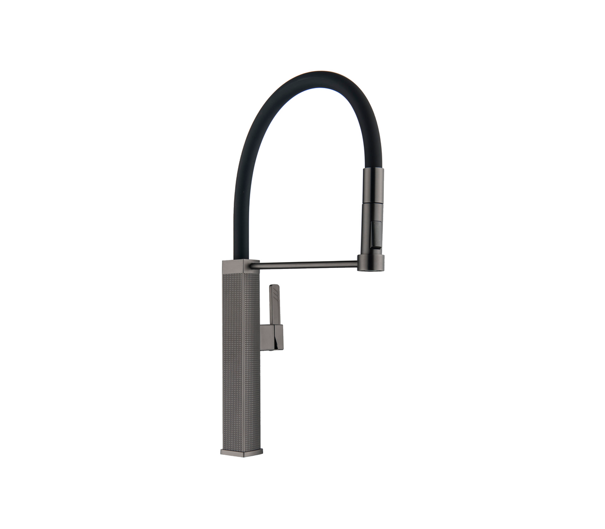 Grifo extraíble con 2 funciones p/fregadero Pisa Black Drija