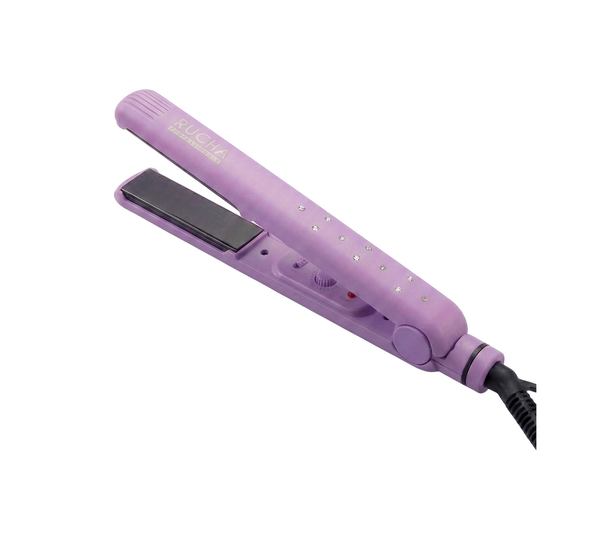 Plancha de cabello glow up colors 1" lila Rucha