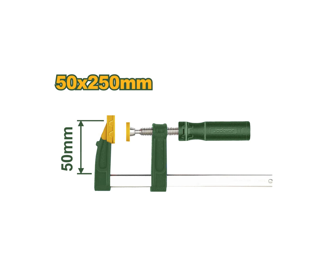 Prensa Tipo F 50x250mm Jadever