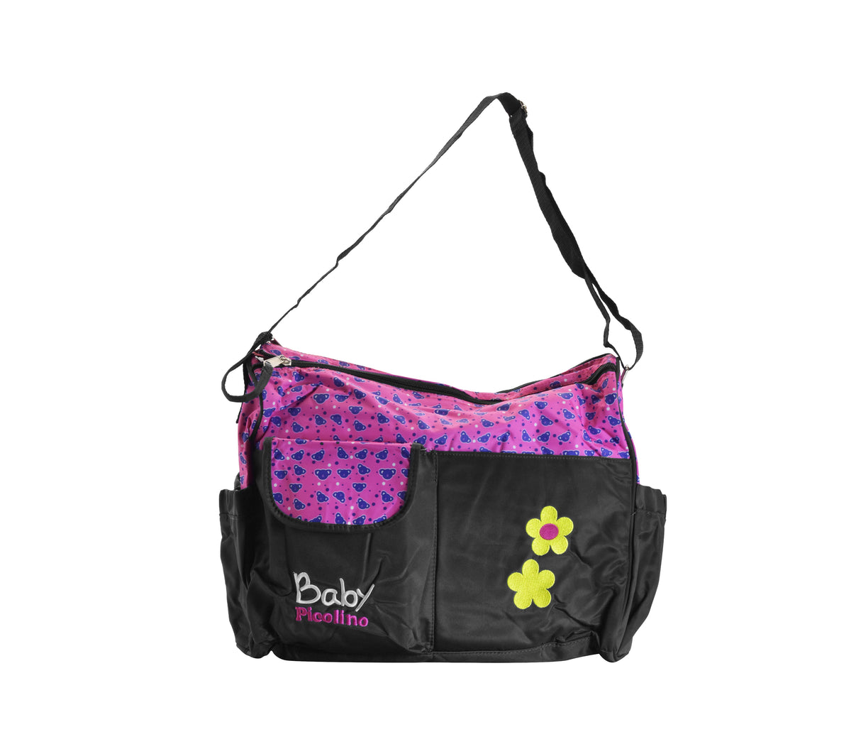 Pañalera 15.75x12x5.5" 100% Polyester Flor Baby Picolino