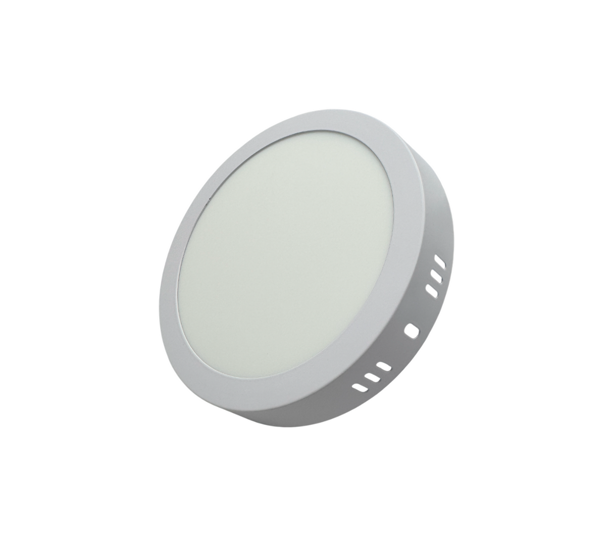 Panel LED superficial redondo 12W luz blanca Lumistar