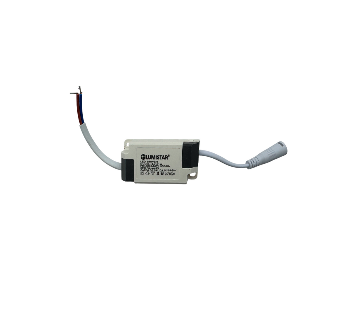 Panel LED superficial redondo 6W luz blanca Lumistar