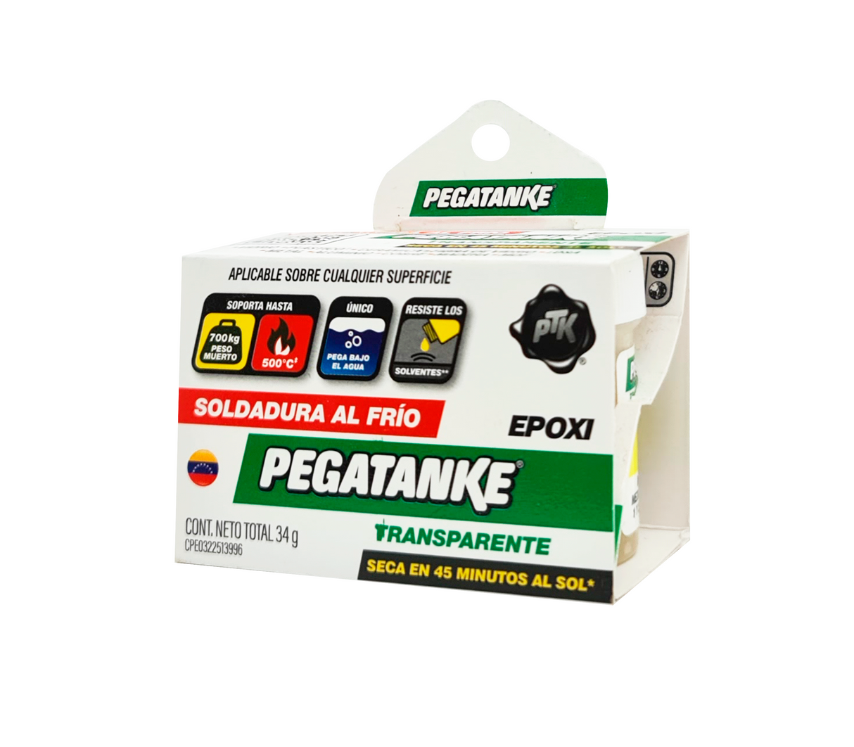Pegatanque epóxico transparente 32gr Pegatanke