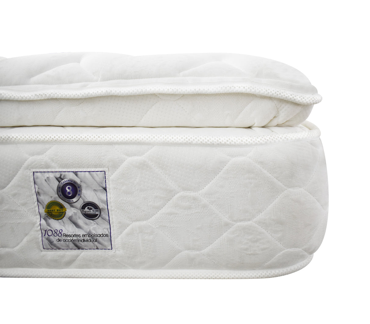 Colchón Matrimonial (140cm X 190cm) Perfect Sleep 1 Pillow Memory Foam Encapsulado Serta