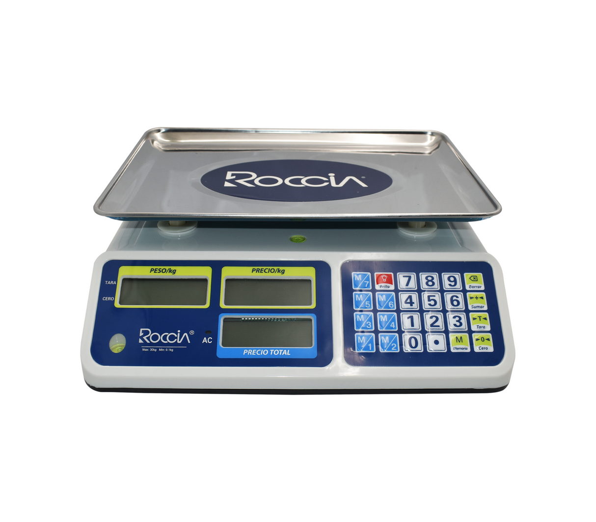 Peso digital alta precisión de 30 kg Roccia