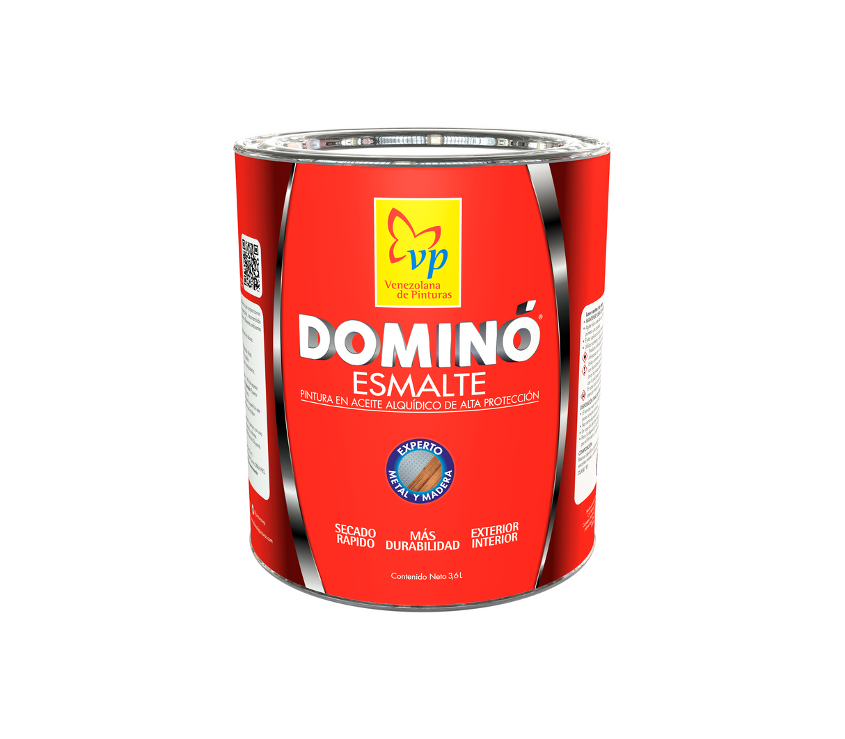 Pintura Dominó esmalte brillante interior/exterior clase B Vp