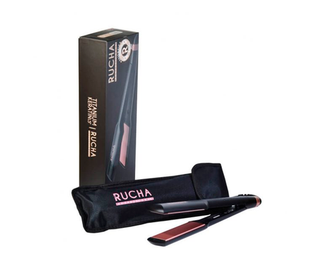 Plancha de cabello Titanium Keratin 1.5" Rucha