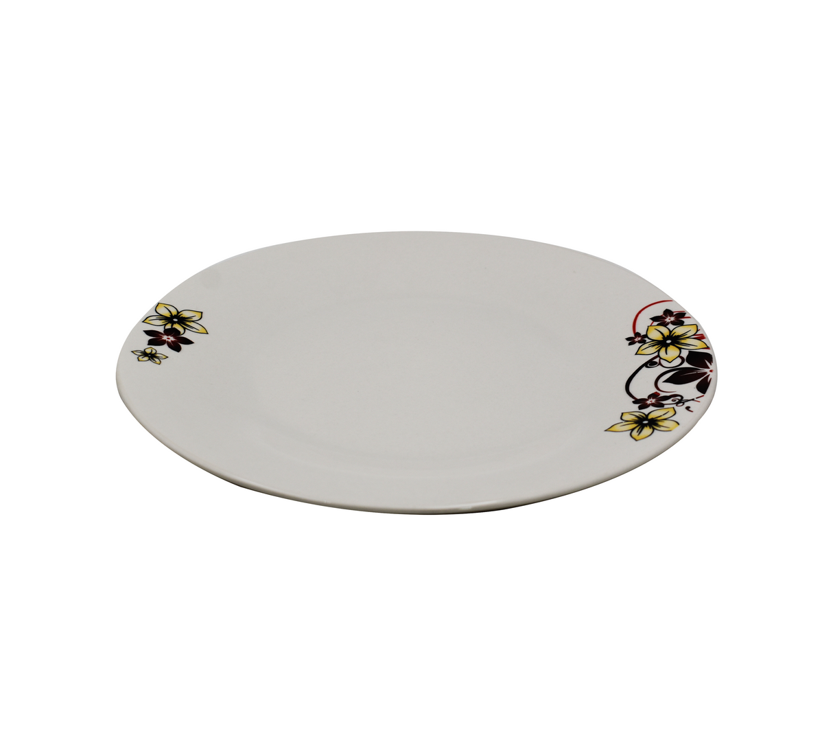 Plato porcelana 10.5" flat llano Mo Import