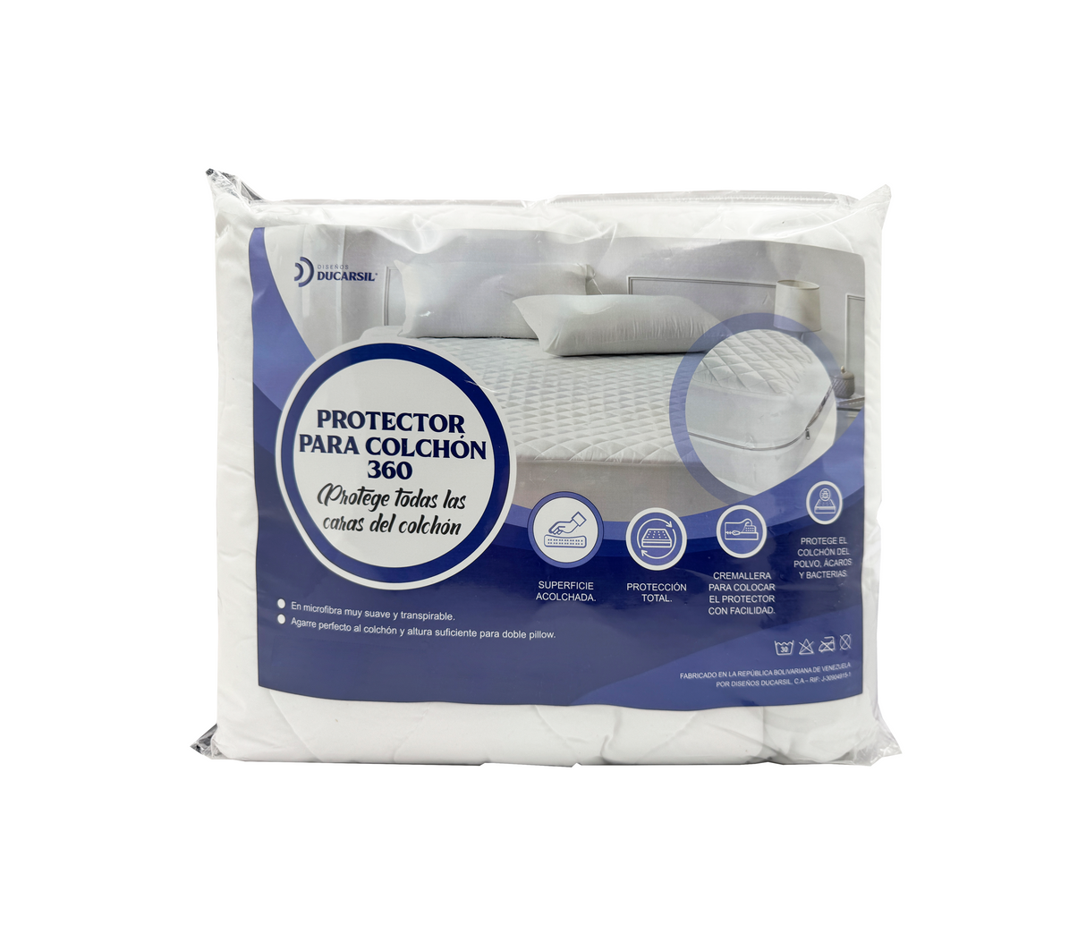 Protector para colchón Antimanchas 360° Ducarsil