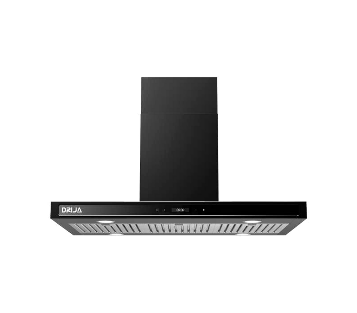 Campana Quadrato isla 90cm (36") 110v black Drija